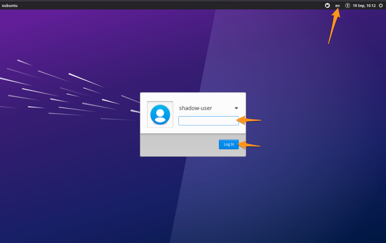 Shadow Live OS (on top of Xubuntu 22.04.5 x86_64 Live USB)